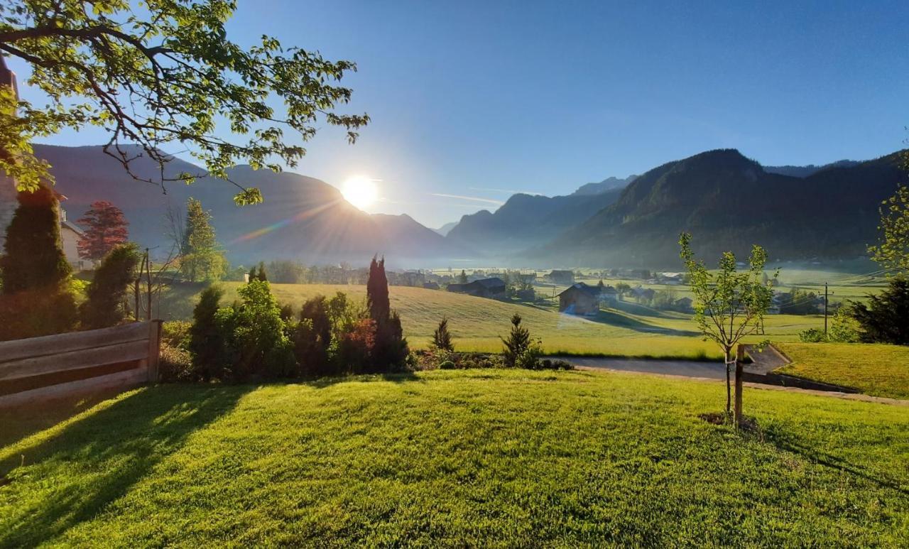 Kalvarienberg Appartement Gosau Dış mekan fotoğraf