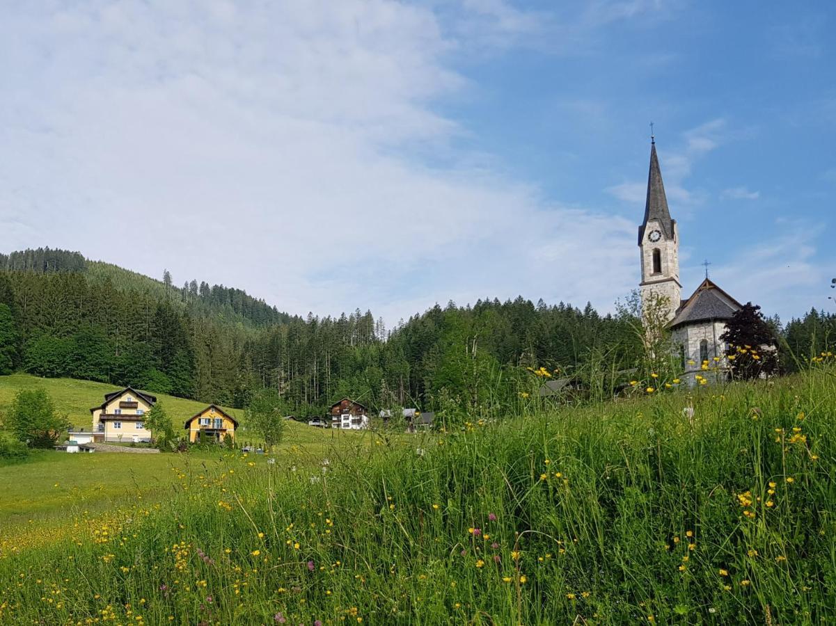 Kalvarienberg Appartement Gosau Dış mekan fotoğraf
