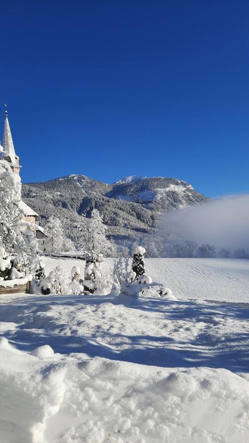 Kalvarienberg Appartement Gosau Dış mekan fotoğraf